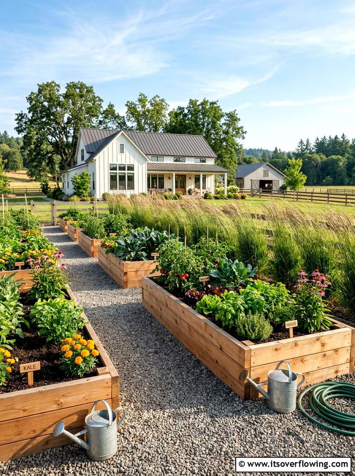 Raised Garden Beds - 25 backyard ideas for narrow yards