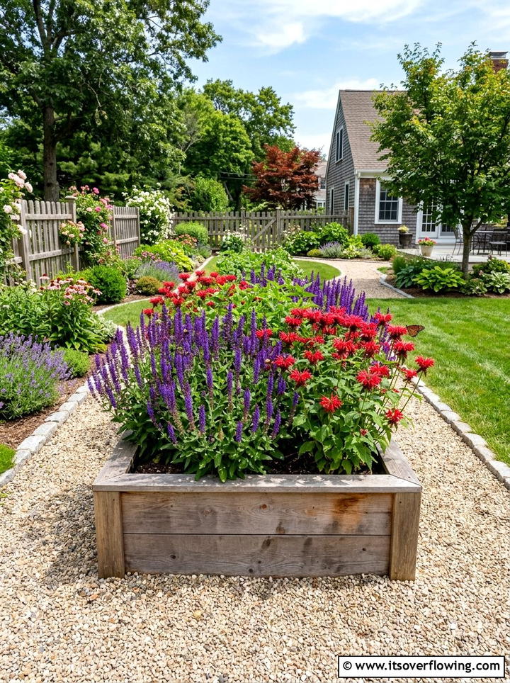 Raised Nectar Bed - 25 creative garden ideas with butterfly habitats