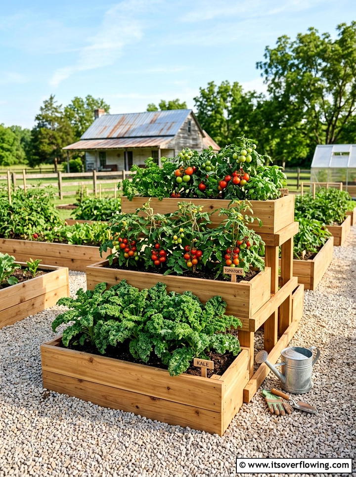 Raised Vegetable Bed - 25 garden ideas for family gatherings