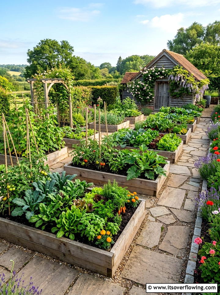 Raised bed garden - 25 garden ideas for clay soil