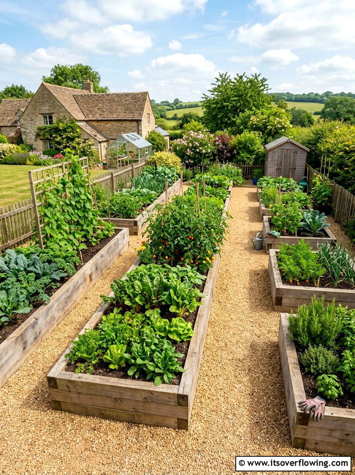 Raised bed gravel garden - 25 garden design ideas with gravel gardens
