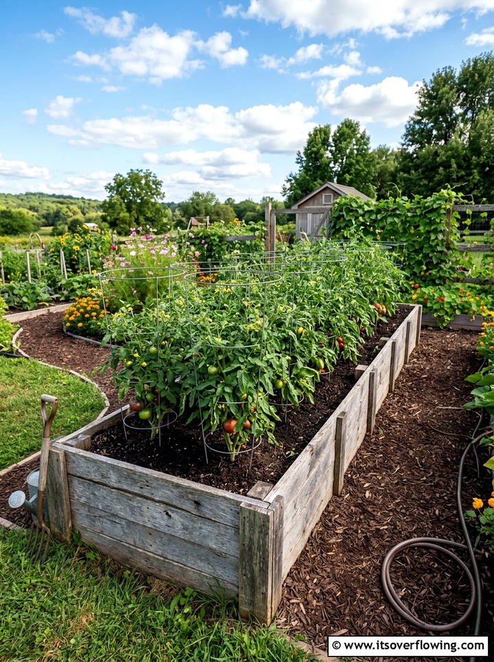 Raised bed - 25 creative garden ideas with pallet planters