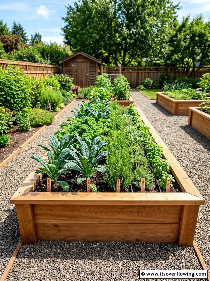 Raised garden bed - 25 garden ideas for minimalist style
