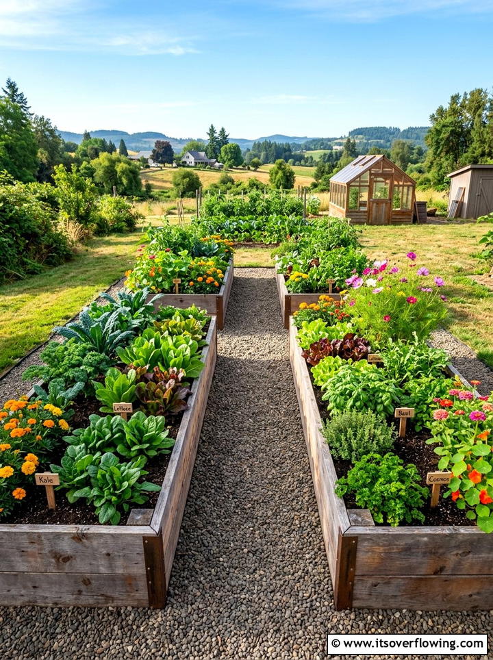 Raised garden bed - 25 backyard ideas for townhouse yards
