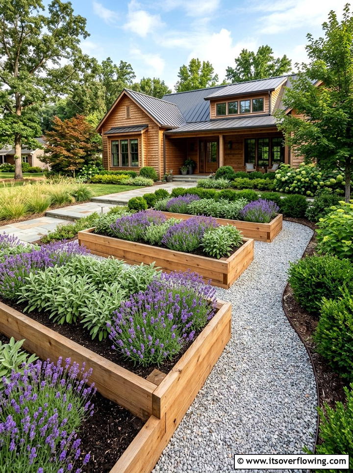 Raised garden beds - 25 garden decor ideas for curb appeal