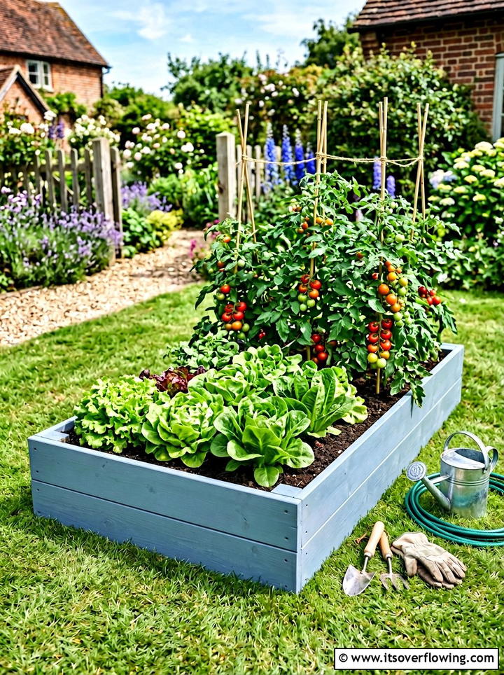 Raised vegetable bed - 25 creative garden ideas with kids garden zone