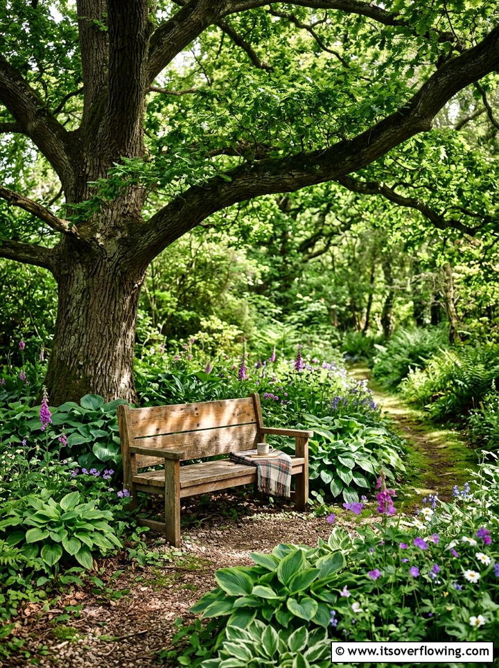 Reclaimed Wood Bench - 25 upcycled garden ideas with reclaimed wood