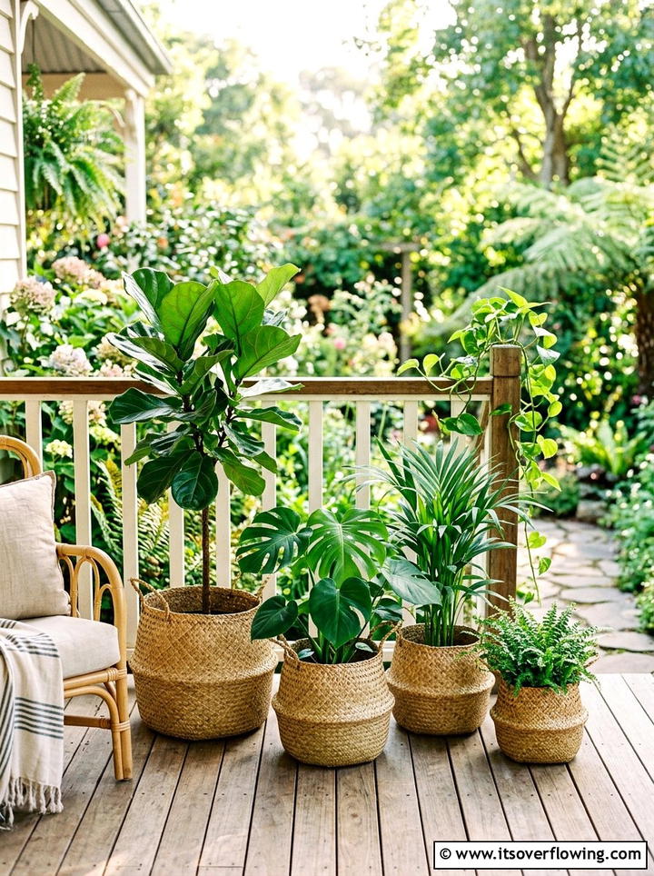 Reclaimed Wood Signage - 25 front porch decor ideas with boho textures