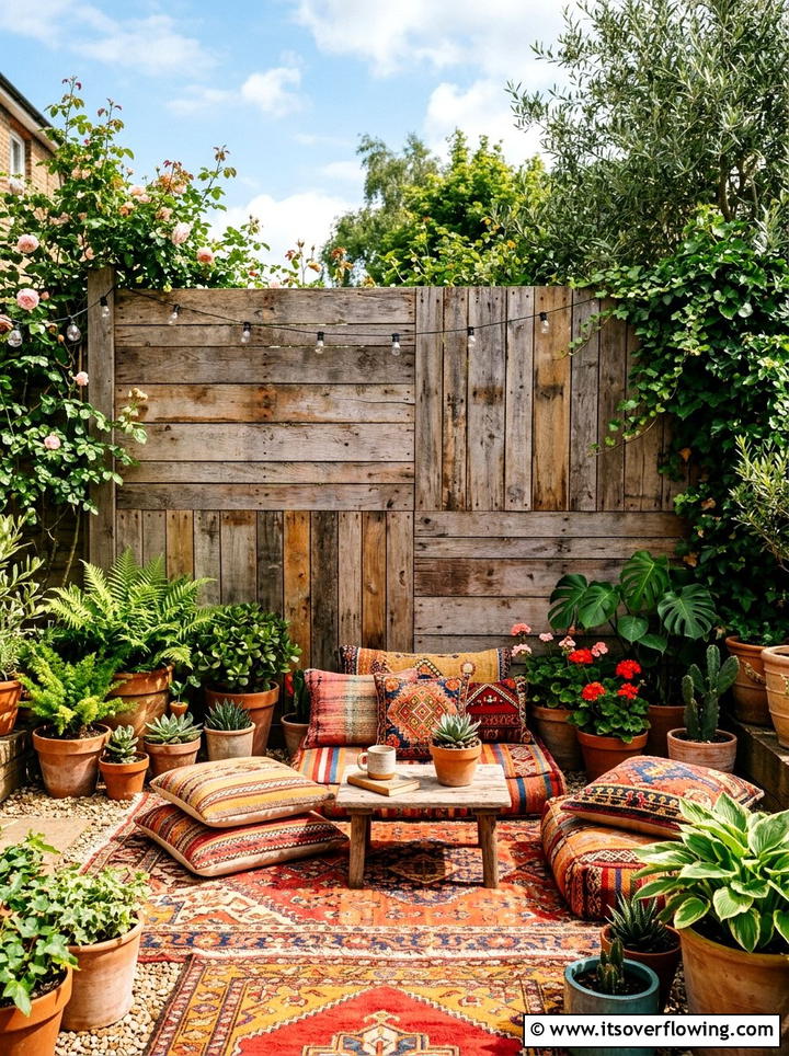 Reclaimed wood fence - 25 backyard ideas with fence