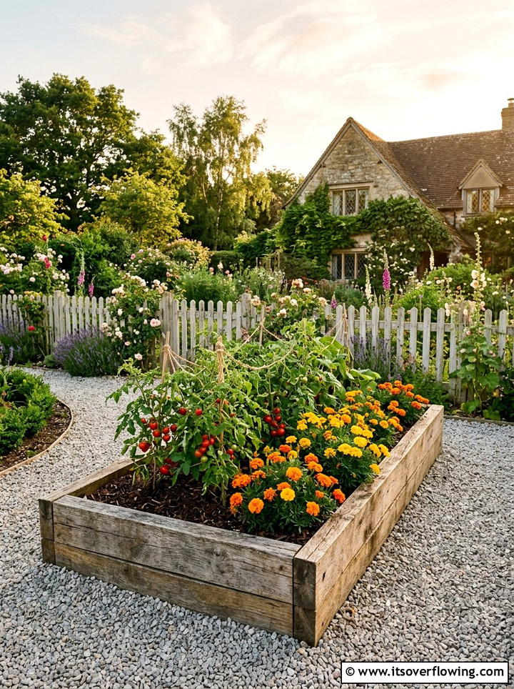Reclaimed wood garden bed - 25 garden decor ideas with reclaimed wood