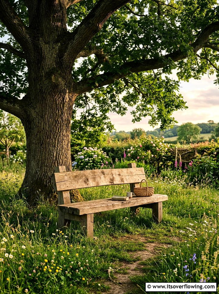 Reclaimed wood garden bench - 25 garden decor ideas with reclaimed wood