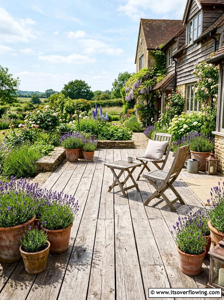 Reclaimed wood patio - 25 backyard decorating ideas with rustic accents