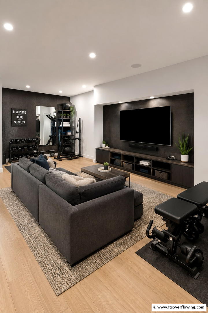 Recreational Multi Use Areas - 30 Modern Ranch House Ideas for Contemporary Country Living
