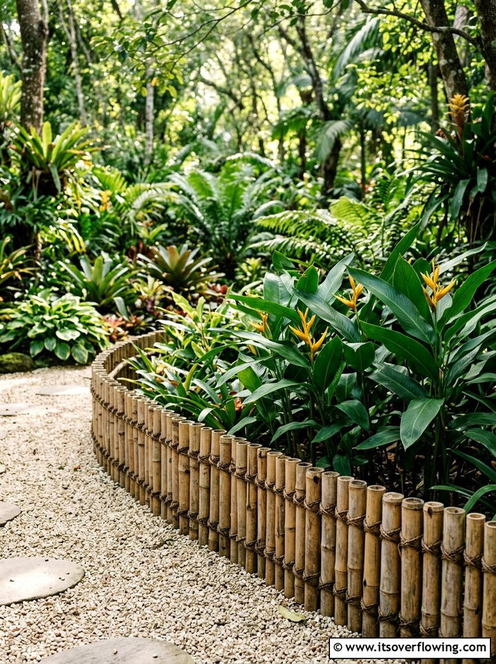 Recycled Brick Garden Border - 25 cheap garden ideas with edging