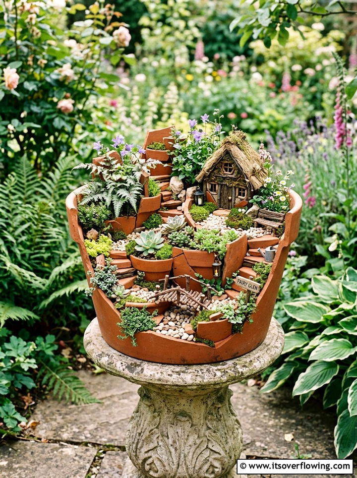 Recycled Tire Planter - 25 backyard ideas with repurposed containers