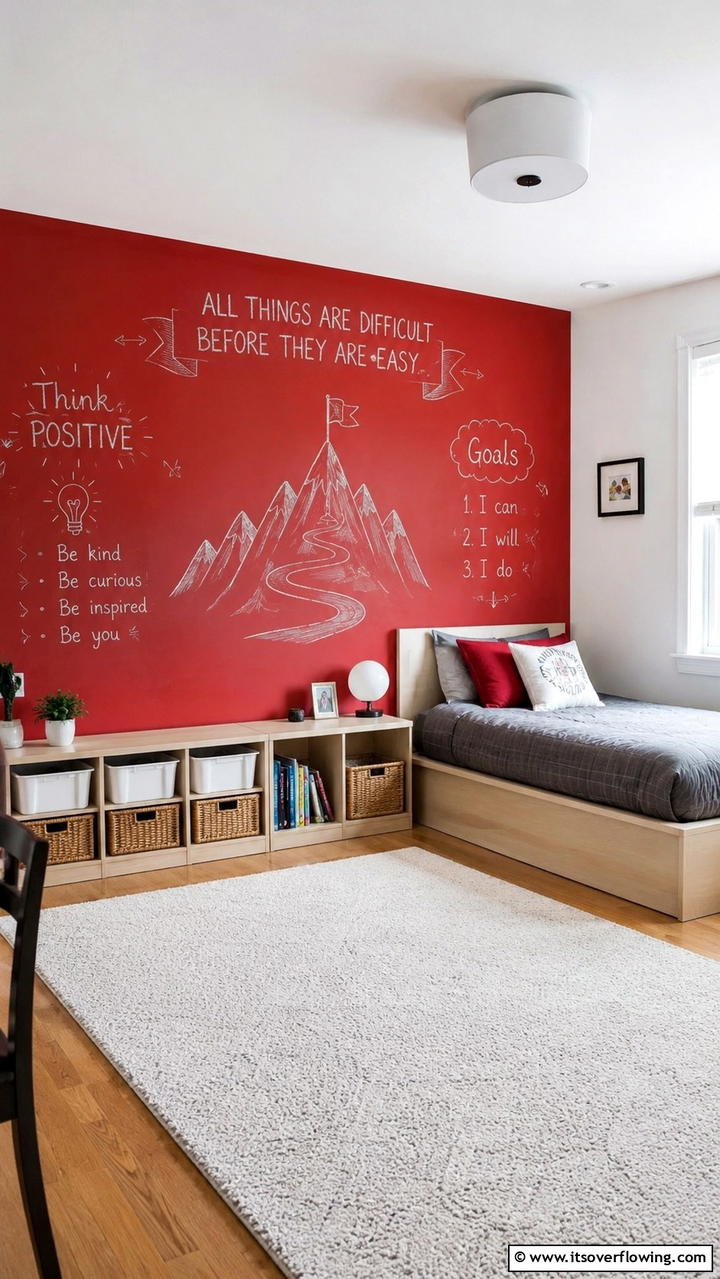 Red Throw Pillows for Subtle Accents - 20 Red Boy Room Ideas for a Fun and Energetic Space