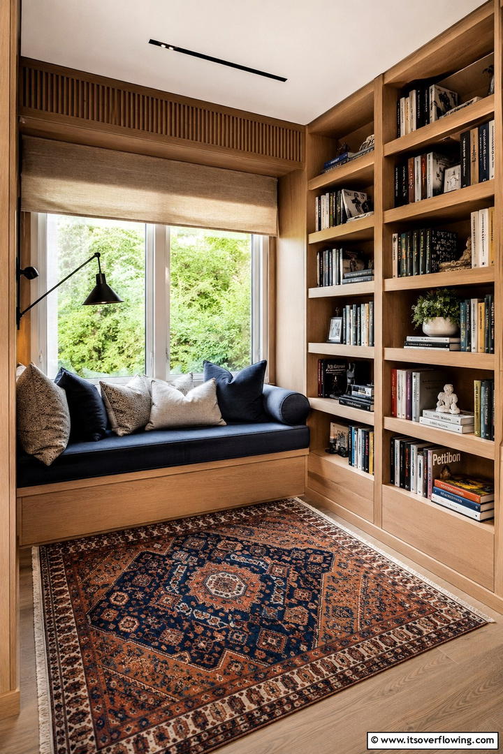 Relaxing Reading Retreat - 30 Teen Hangout Room Ideas for Modern & Functional Spaces