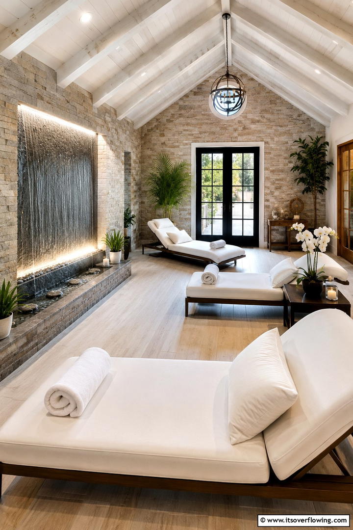 Relaxing Spa Room - 30 She Shed Interior Ideas for Personalized Retreats