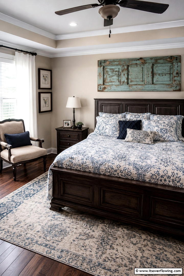Repurposed Door Decor - 30 Shabby Chic Bedroom Ideas for Vintage-Inspired Spaces