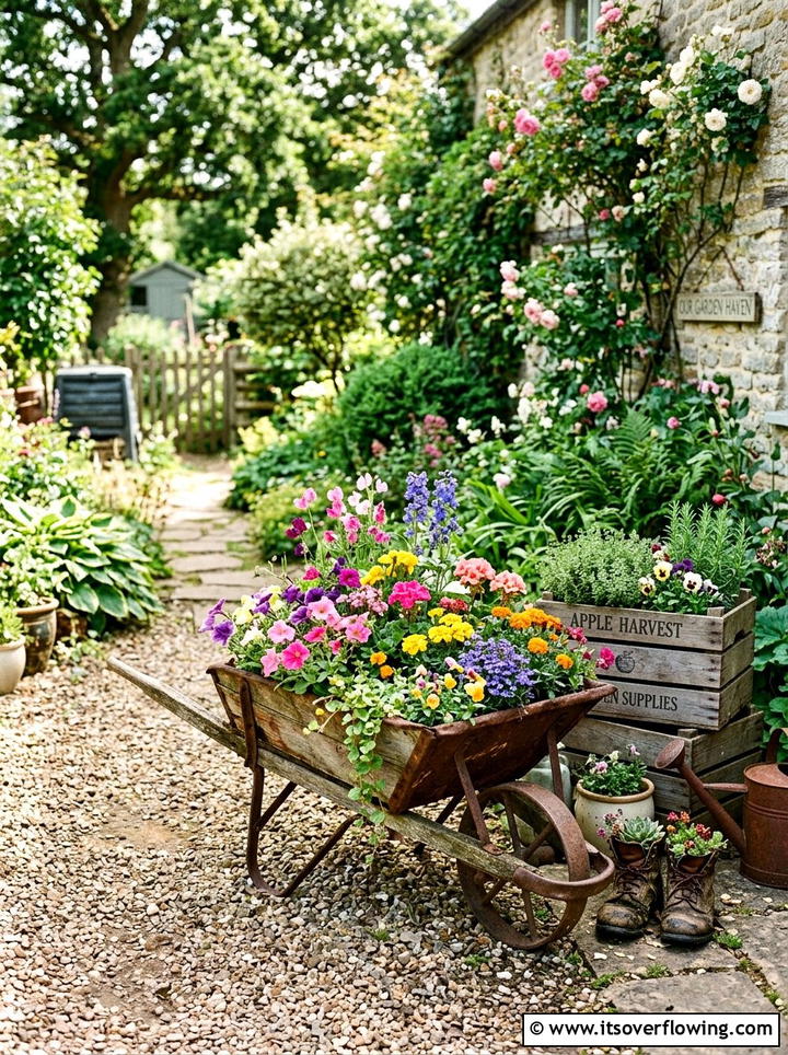 Repurposed Planter - 25 unique garden ideas
