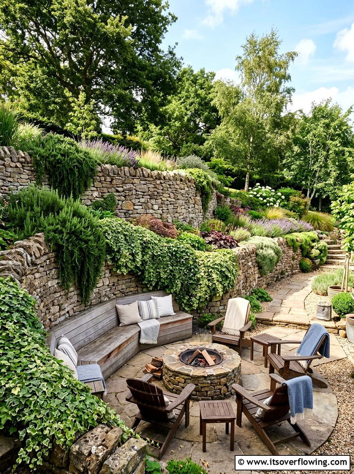 Retaining Wall Plants - 25 backyard ideas with living wall