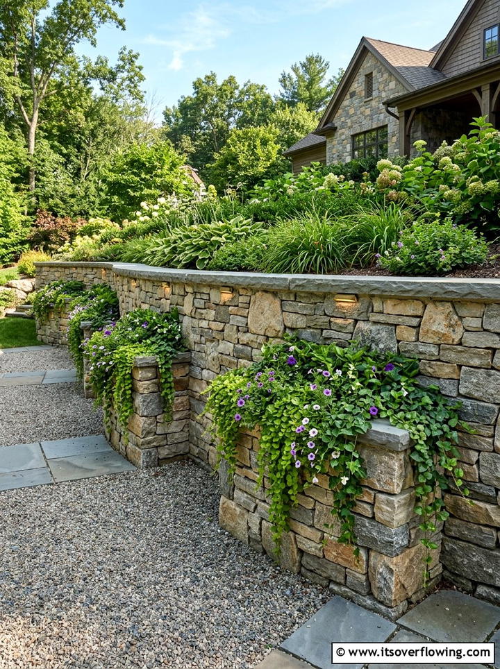 Retaining Wall - 25 backyard ideas
