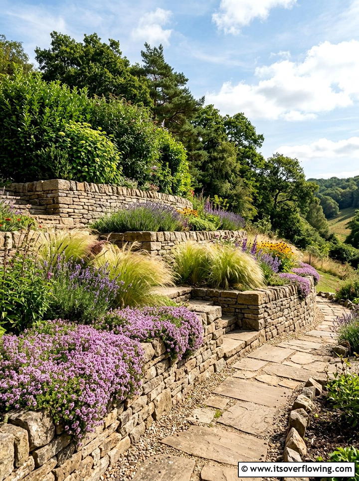 Retaining wall garden levels - 25 garden design ideas with layering