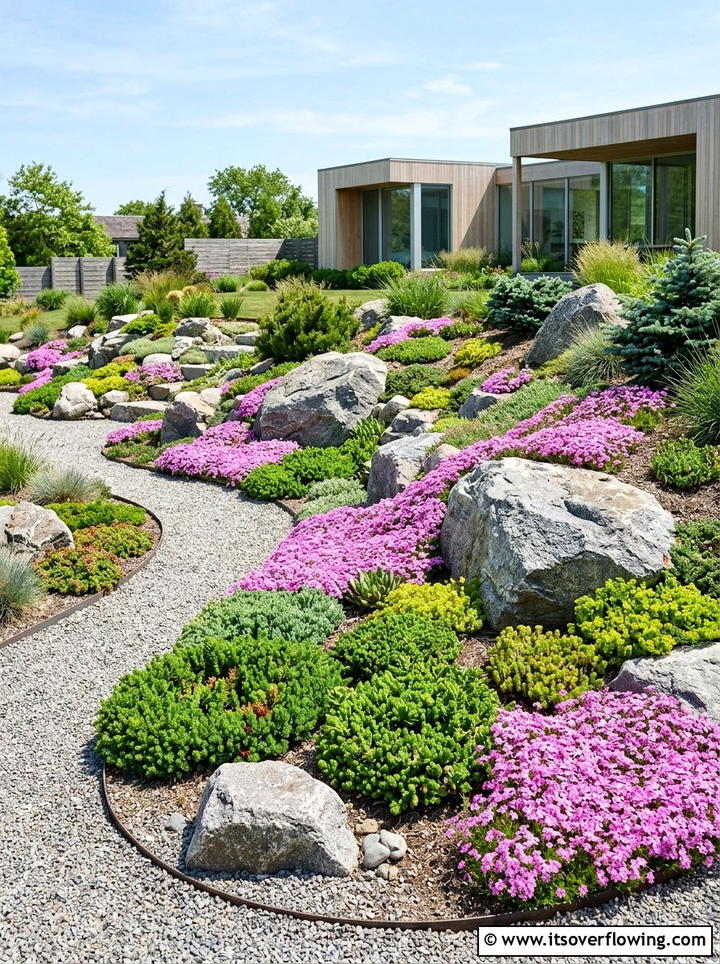 Rock Garden - 25 cheap garden ideas with perennials