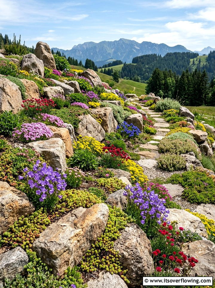 Rock Garden - 25 creative garden ideas for large yards
