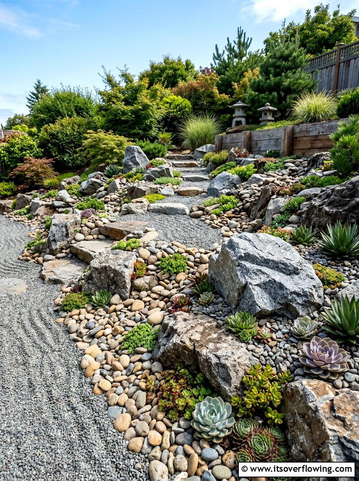 Rock Garden - 25 backyard ideas for low upkeep