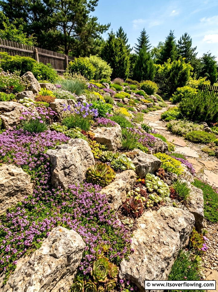 Rock Garden - 25 garden ideas for bees