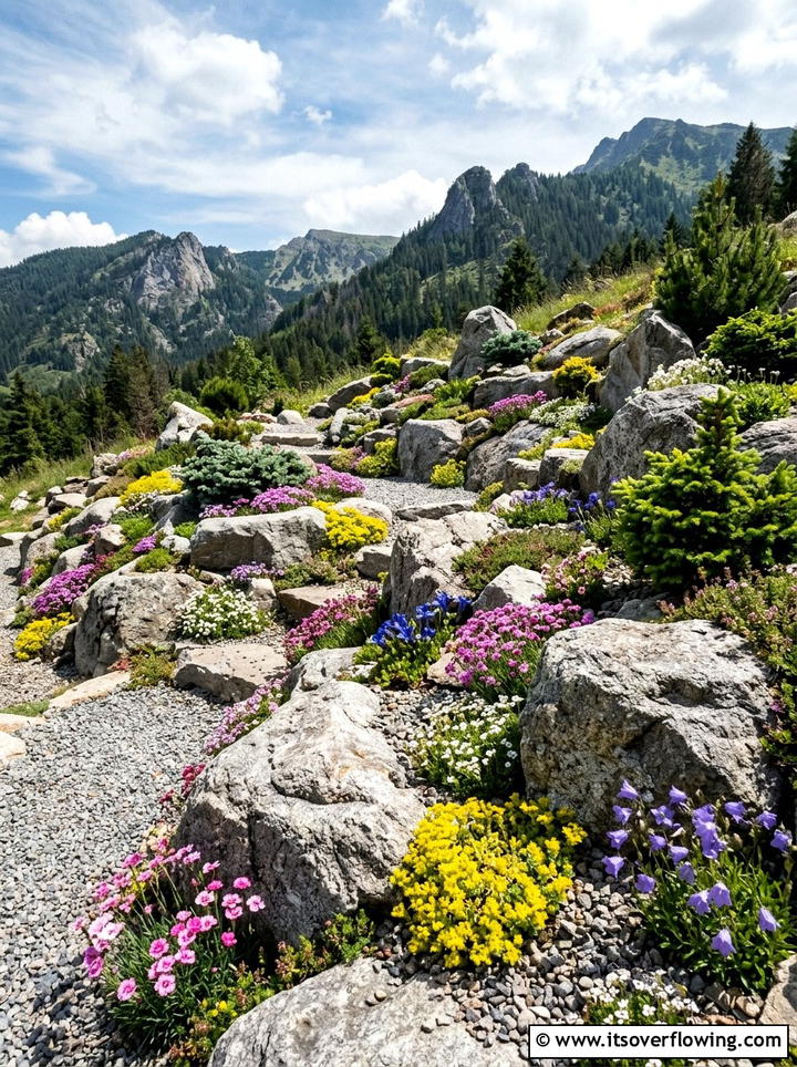 Rock Garden - 25 garden ideas for beginners