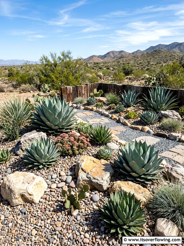 Rock Garden - 25 small garden ideas for backyard