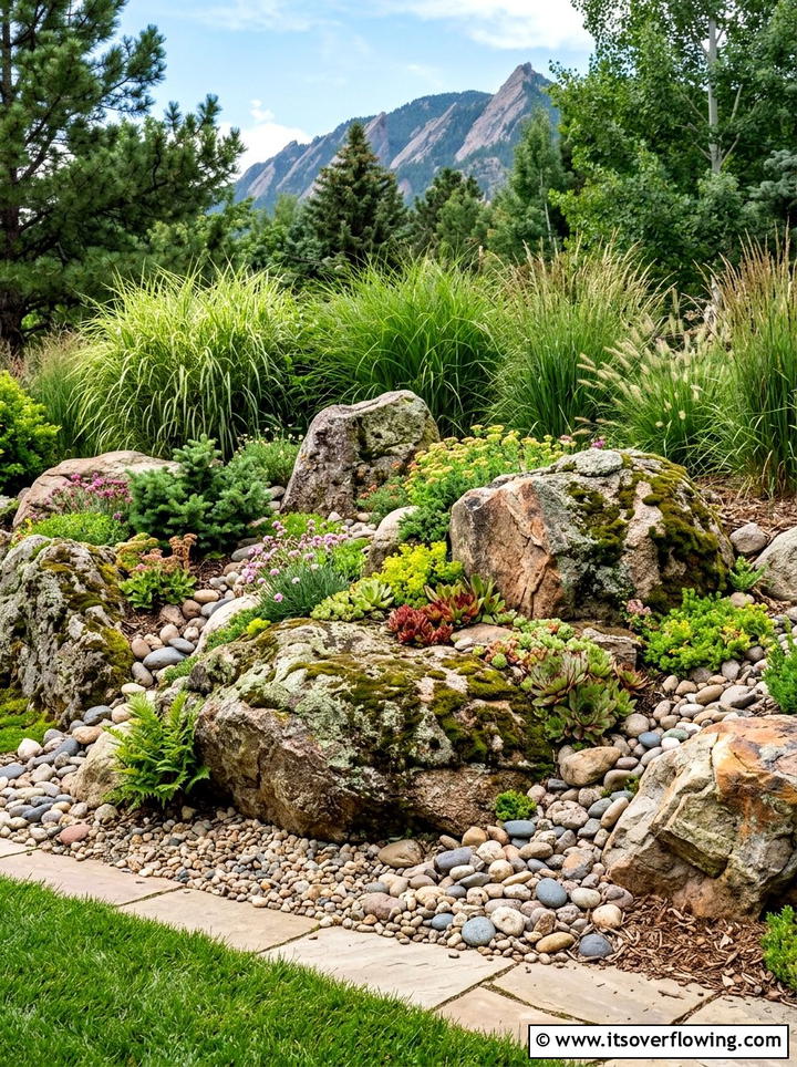 Rock Garden Accent - 25 garden design ideas for suburban backyards
