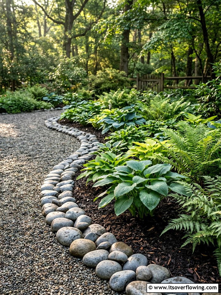 Rock Garden Borders - 25 garden decor ideas with stone accents