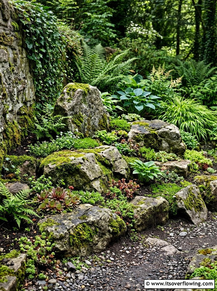 Rock Garden For Shade - 25 small garden ideas for low sunlight