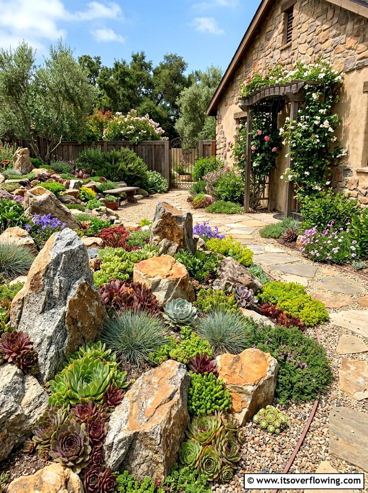 Rock Garden Landscape - 25 garden ideas for side yards