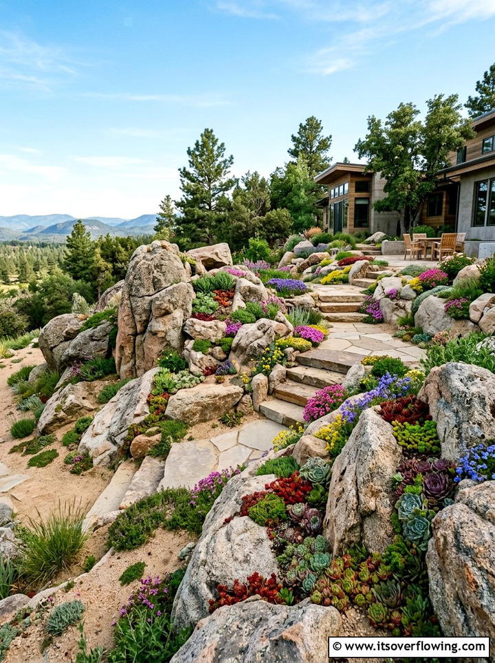 Rock Garden Landscape - 25 garden ideas for sandy soil