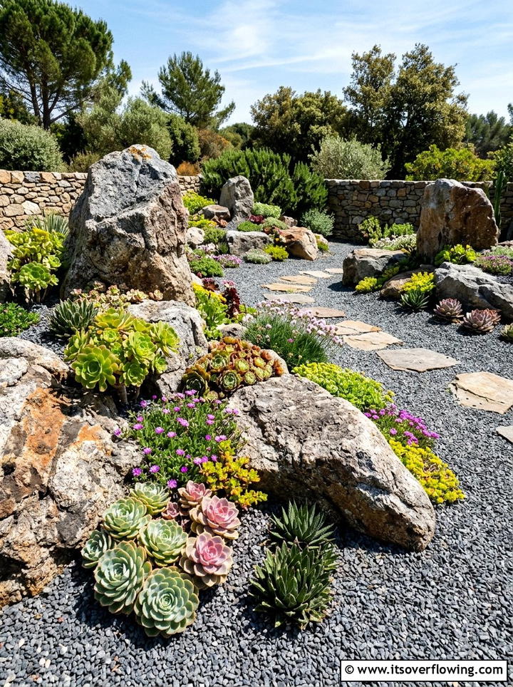Rock garden - 25 garden design ideas with focal points