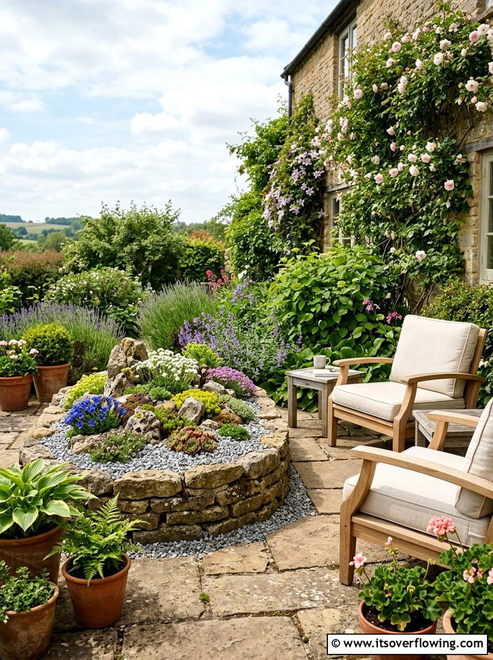Rockery planting container - 25 garden ideas with hypertufa planters