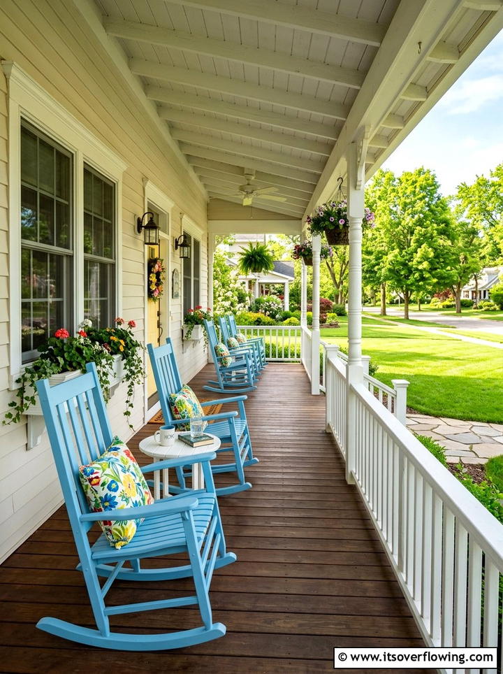 Rocking Chair Front Porch - 25 front porch ideas with summer decor