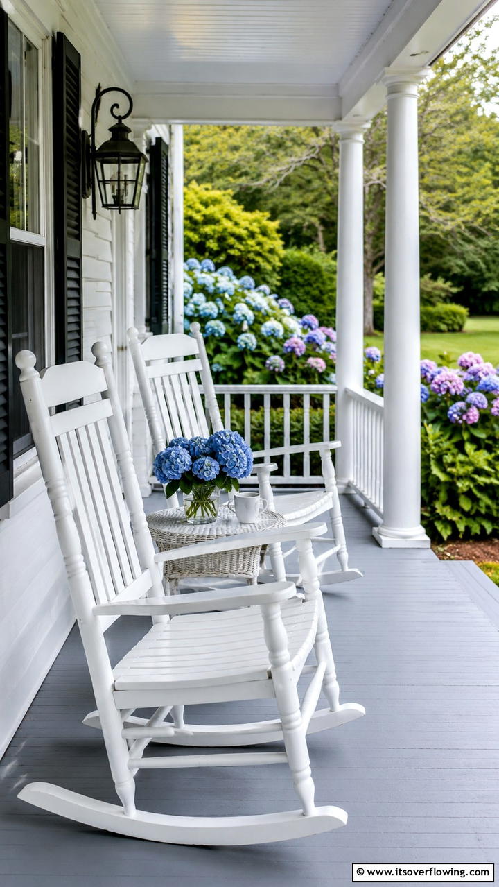 Rocking Chairs for Timeless Comfort - 20 Garden Furniture Ideas to Create a Beautiful Outdoor Space