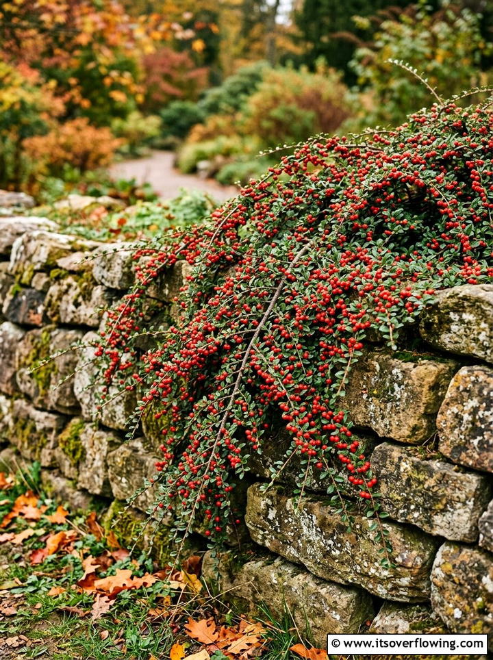 Rockspray Cotoneaster - 25 garden ideas for year round color