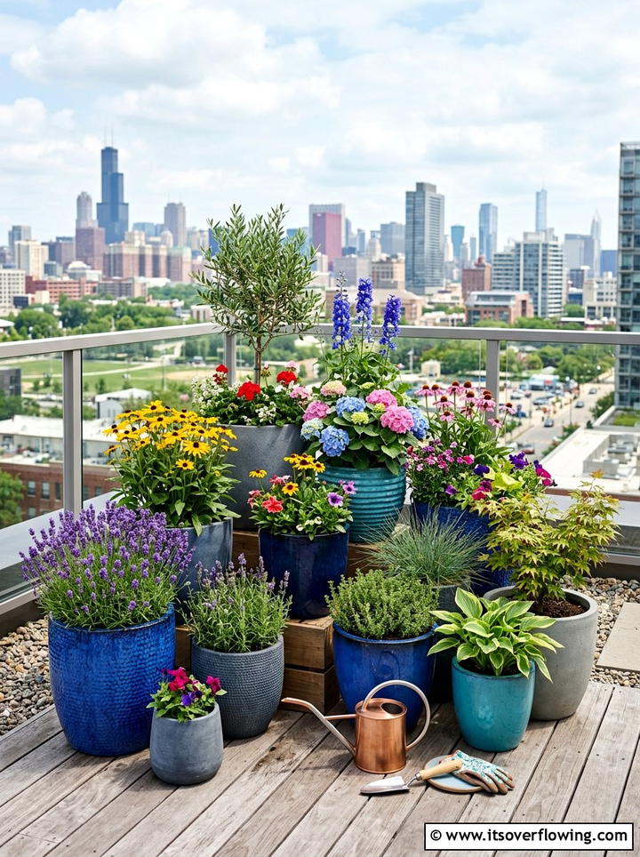 Rooftop Container Gardening - 25 creative garden ideas for rooftops
