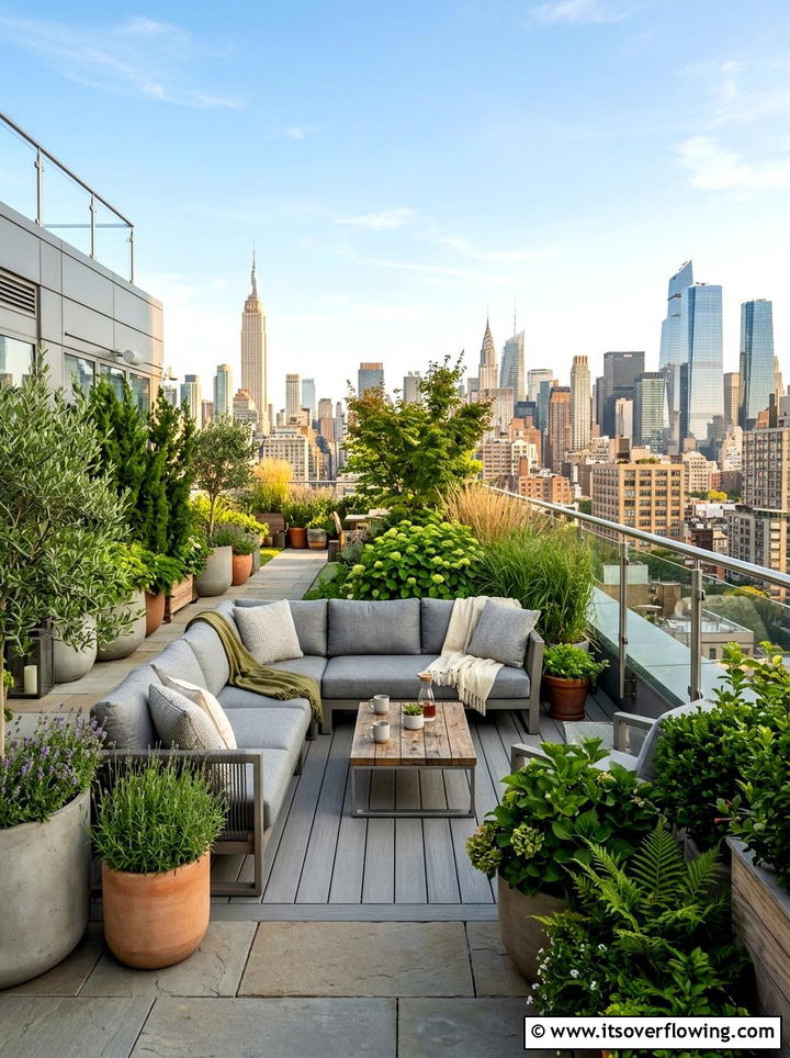 Rooftop Garden Seating Area - 25 garden design ideas for reading nooks