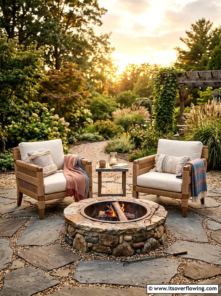 Rope Patio Seating - 25 garden ideas with rope projects