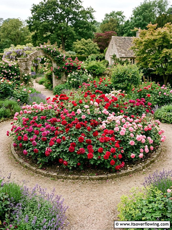 Rose Garden - 25 cheap garden ideas with cuttings