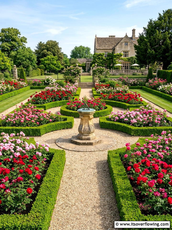 Rose Garden Design - 25 backyard ideas with flower garden