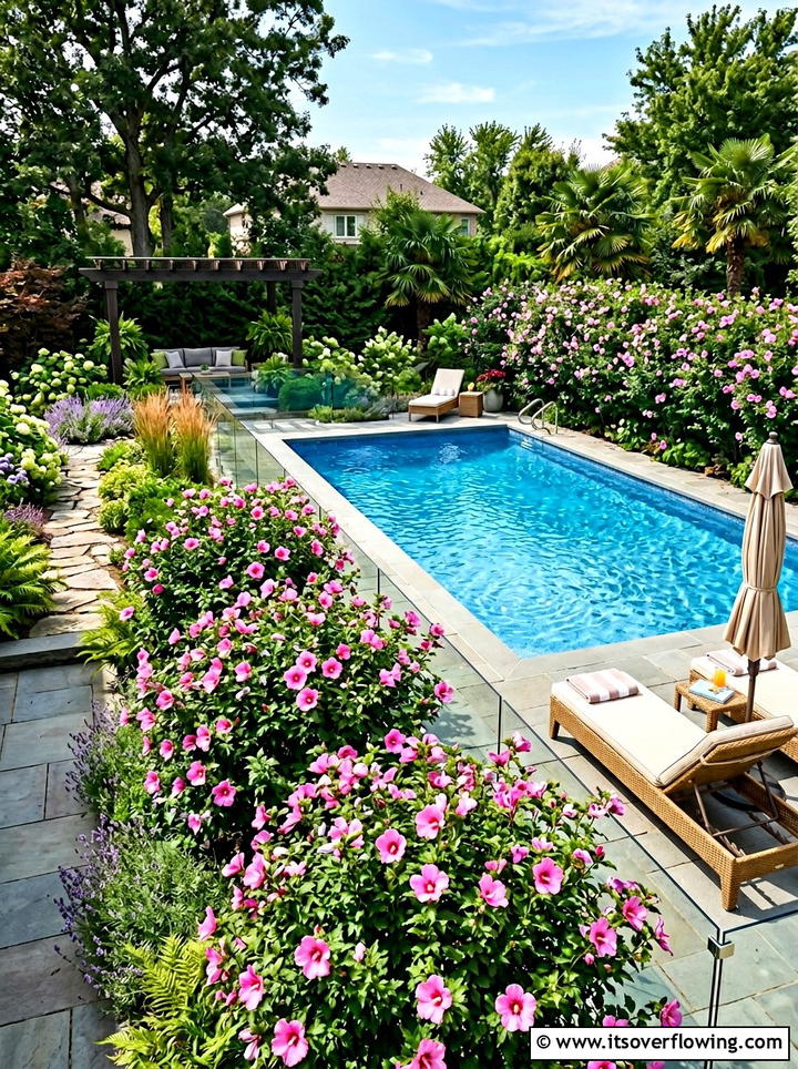 Rose Of Sharon Backyard - 25 garden design ideas with low maintenance shrubs