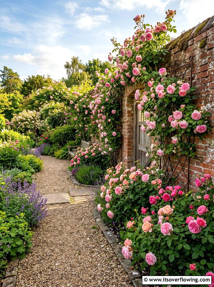 Rose flower gardening - 25 garden ideas for traditional homes